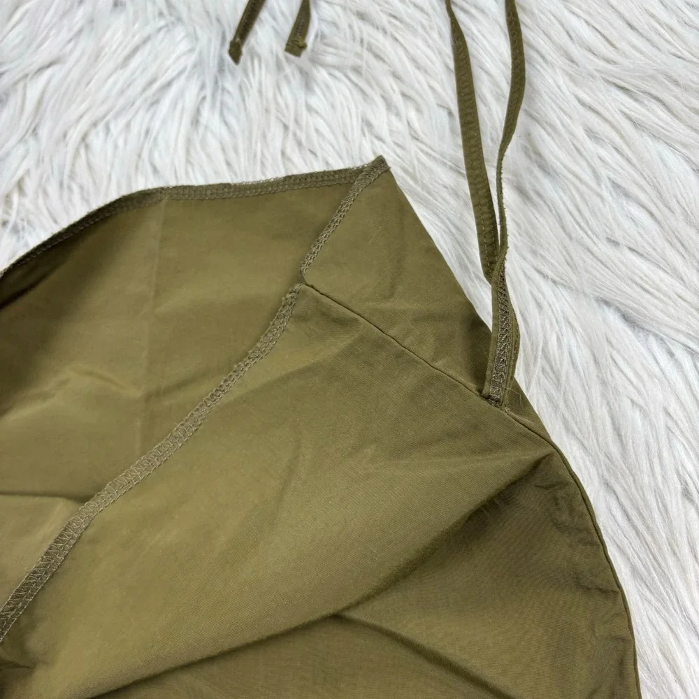 Patagonia Olive Green Nylon Pouch Bag Travel Gift Storage